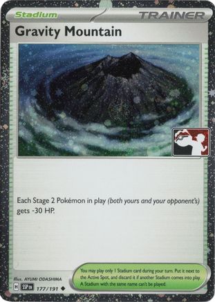 Prize Pack Series Cards Gravity Mountain #177