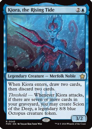 Promo Pack: Edge of Eternities Kiora, the Rising Tide #45