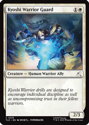 Avatar: The Last Airbender: Eternal-Legal Kyoshi Warrior Guard #216