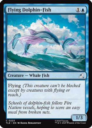 Avatar: The Last Airbender: Eternal-Legal Flying Dolphin-Fish #223