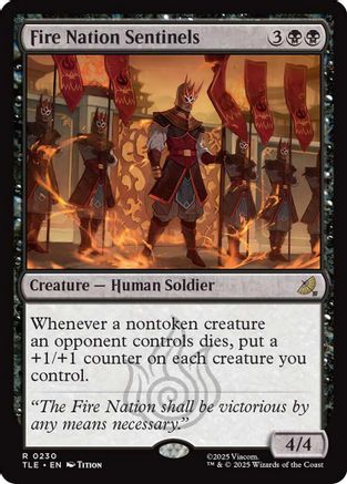 Fire Nation Sentinels