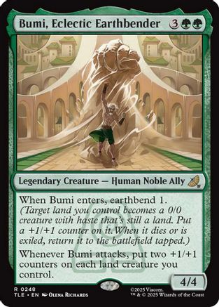Bumi, Eclectic Earthbender