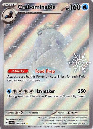 Miscellaneous Cards & Products Crabominable - 149/142 (Holiday Calendar) #149