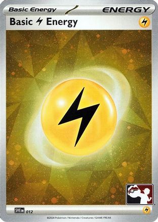 Prize Pack Series Cards Basic Lightning Energy - 012 (Cosmos Holo) #012