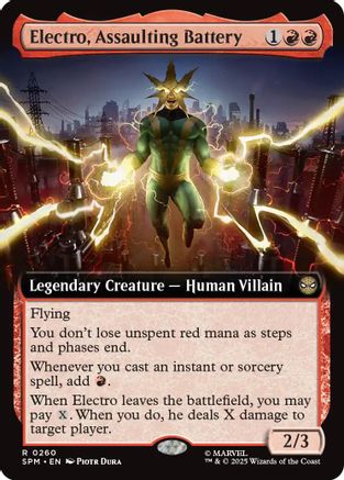 Marvel's Spider-Man Electro, Assaulting Battery (Extended Art) #260