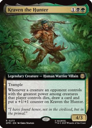 Marvel's Spider-Man Kraven the Hunter (Extended Art) #273