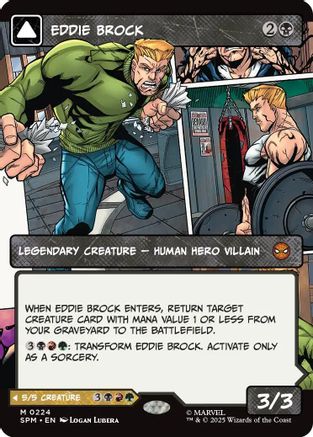 Marvel's Spider-Man Eddie Brock (0224) (Borderless) #224