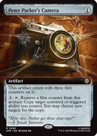 Marvel's Spider-Man Peter Parker's Camera (Extended Art) #280
