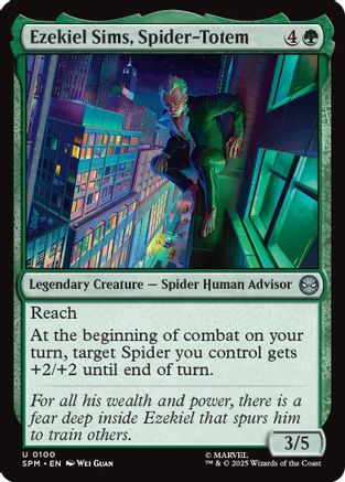 Marvel's Spider-Man Ezekiel Sims, Spider-Totem #100