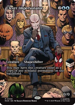 Marvel Universe Eternal-Legal Clever Impersonator (Borderless) #8