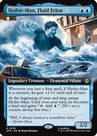 Marvel's Spider-Man Hydro-Man, Fluid Felon (Extended Art) #250