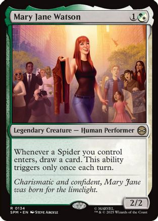 Marvel's Spider-Man Mary Jane Watson #134
