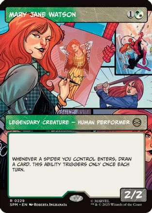 Marvel's Spider-Man Mary Jane Watson (Borderless) #229