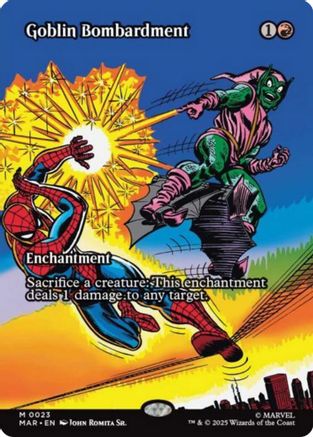 Marvel Universe Eternal-Legal Goblin Bombardment (Borderless) #23
