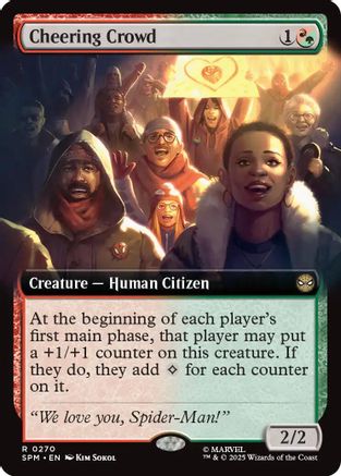 Marvel's Spider-Man Cheering Crowd (Extended Art) #270
