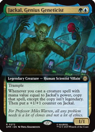 Marvel's Spider-Man Jackal, Genius Geneticist (Extended Art) #272