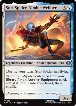 Marvel's Spider-Man Sun-Spider, Nimble Webber #154