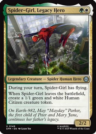 Marvel's Spider-Man Spider-Girl, Legacy Hero #149