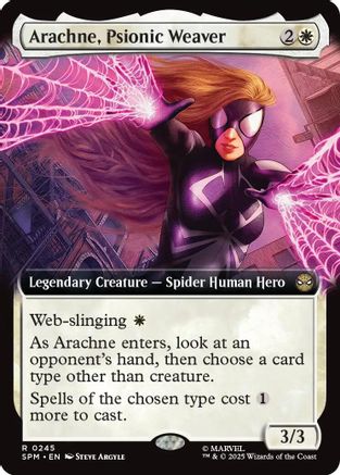Marvel's Spider-Man Arachne, Psionic Weaver (Extended Art) #245