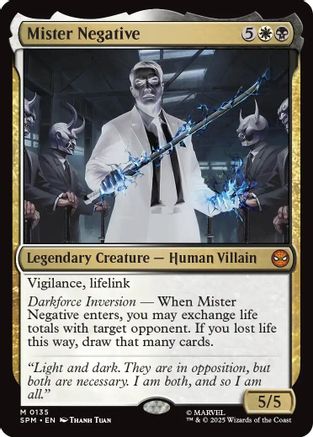Mister Negative