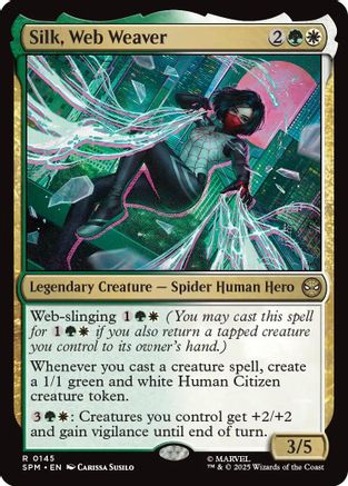 Marvel's Spider-Man Silk, Web Weaver #145