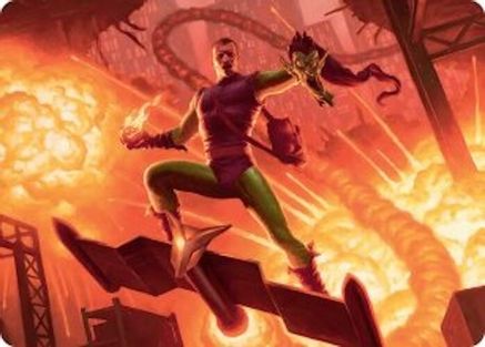 Art Series: Marvel's Spider-Man Green Goblin, Revenant Art Card #27