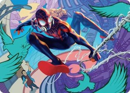 Art Series: Marvel's Spider-Man Spider-Man, Brooklyn Visionary Art Card #20