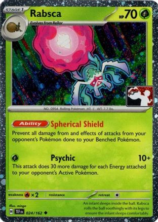 Prize Pack Series Cards Rabsca (Cosmos Holo) #024