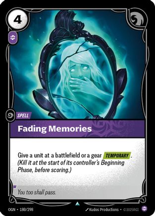 Fading Memories