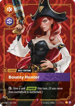 Miss Fortune Riftbound legend card art