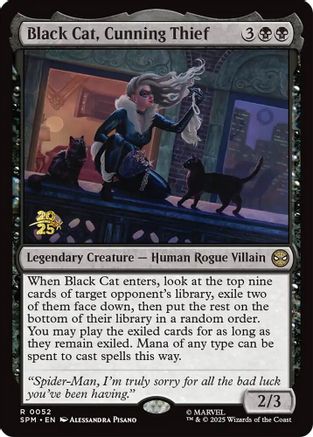 Black Cat, Cunning Thief