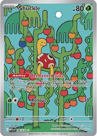 ME01: Mega Evolution Shuckle #136