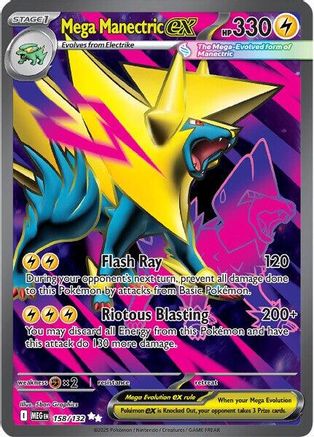 Mega Manectric ex - 158/132