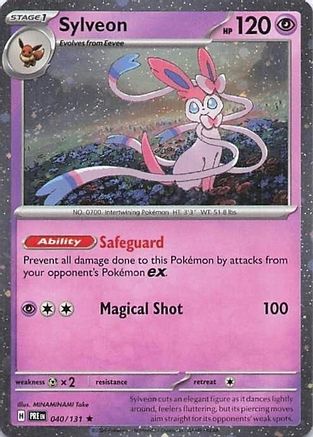 Miscellaneous Cards & Products Sylveon - 040/131 (Cosmos Holo) #040