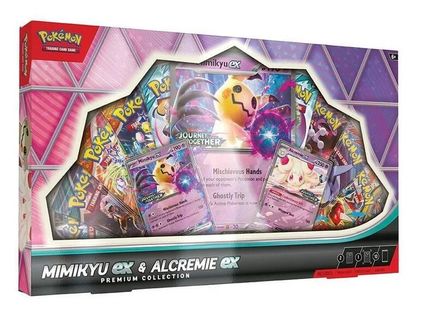 Mimikyu ex & Alcremie ex Premium Collection Miscellaneous Cards & Products