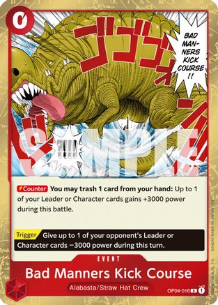 Bad Manners Kick Course (Reprint)