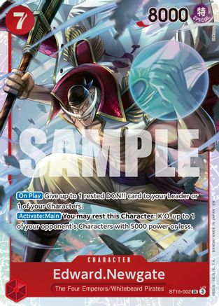 Edward.Newgate - ST15-002 (Reprint)