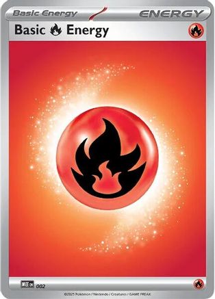 MEE: Mega Evolution Energies Basic Fire Energy - 002 #2