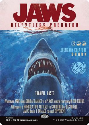 Jaws, Relentless Predator
