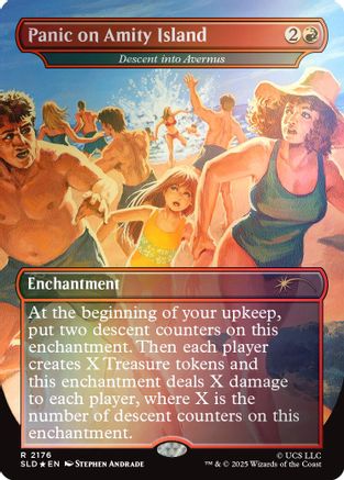 Panic on Amity Island - Descent into Avernus (Rainbow Foil)