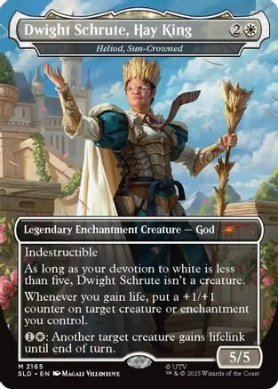 Dwight Schrute, Hay King - Heliod, Sun-Crowned
