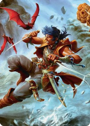 Art Series: FINAL FANTASY The Destined Thief Scene Art Card #5