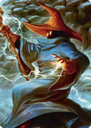 Art Series: FINAL FANTASY The Destined Black Mage Scene Art Card #6