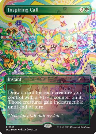 Inspiring Call (Rainbow Foil)