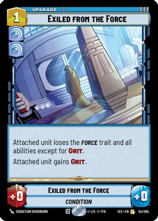 Exiled from the Force