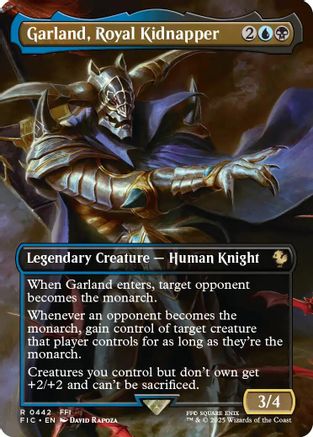 Garland, Royal Kidnapper (Borderless)