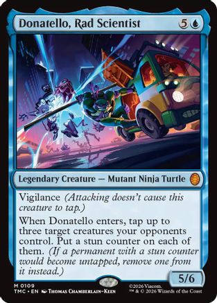 Commander: Teenage Mutant Ninja Turtles Donatello, Rad Scientist #109
