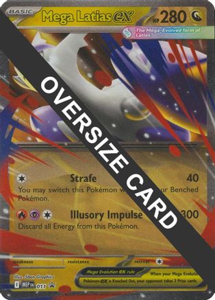 Jumbo Cards Mega Latias ex #011