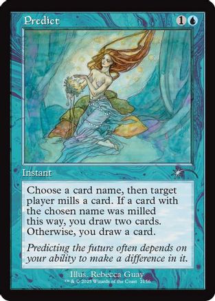 Predict (Retro Frame)