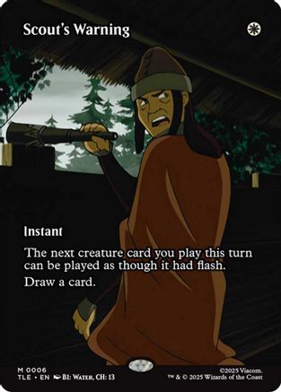 Avatar: The Last Airbender: Eternal-Legal Scout's Warning (Borderless) #6